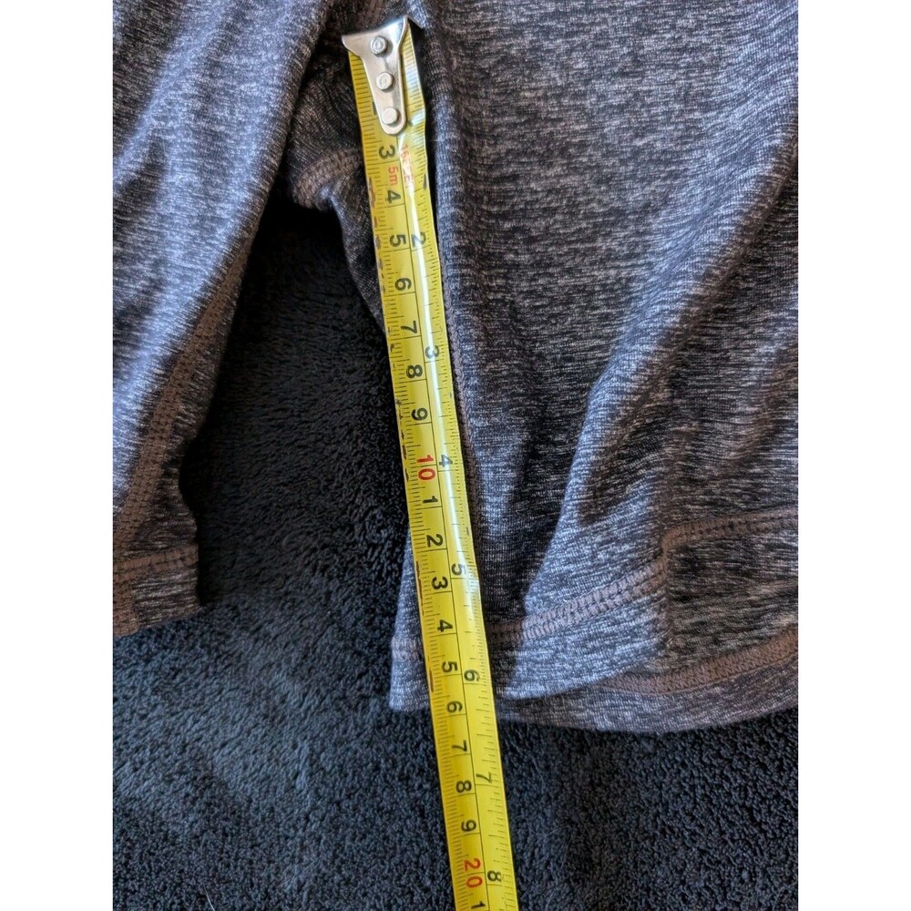 Athleta Womens Grey 6” Bicycle Weightlifting Pilates Stretch Athleisure Shorts M - Picture 6 of 8